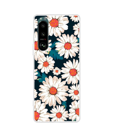 Coque Sony Xperia 5 III Marguerites