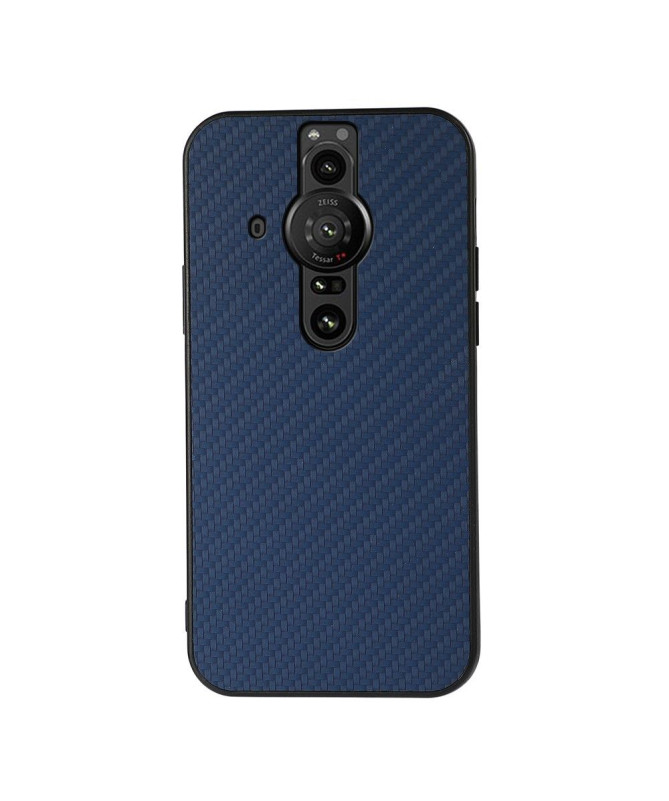 Coque Sony Xperia Pro-I Style Fibre de Carbone