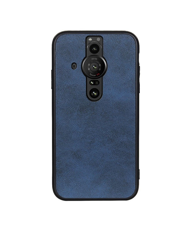 Coque Sony Xperia Pro-I Jazz simili cuir vintage