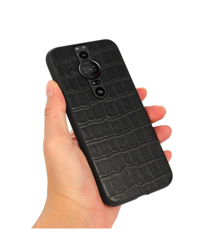 Coque Sony Xperia Pro-I Chic Croco