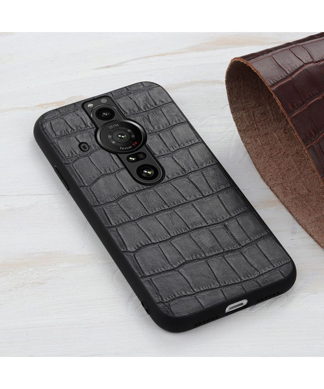 Coque Sony Xperia Pro-I Chic Croco