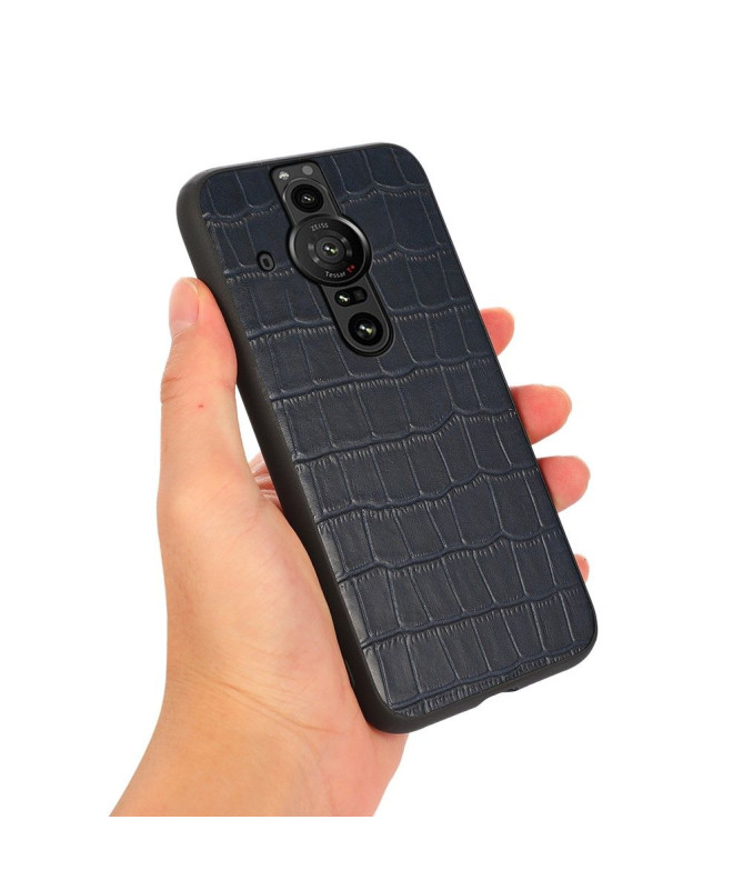 Coque Sony Xperia Pro-I Chic Croco