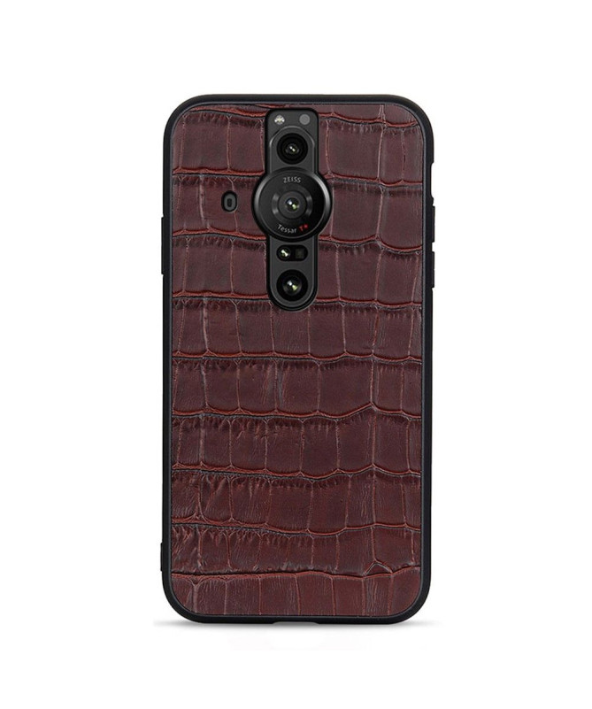 Coque Sony Xperia Pro-I Chic Croco