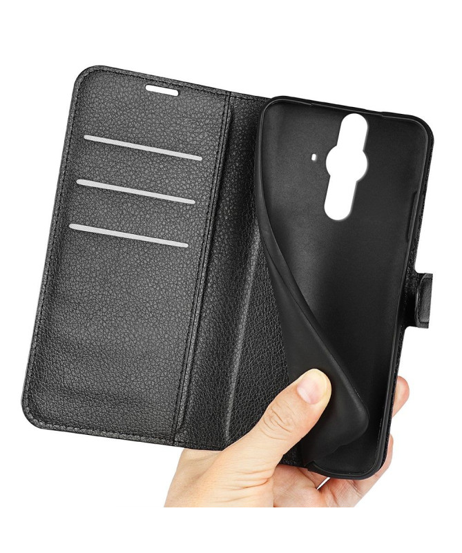 Housse portefeuille style cuir pour Sony Xperia Pro-I