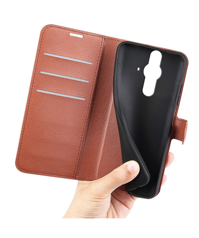 Housse portefeuille style cuir pour Sony Xperia Pro-I