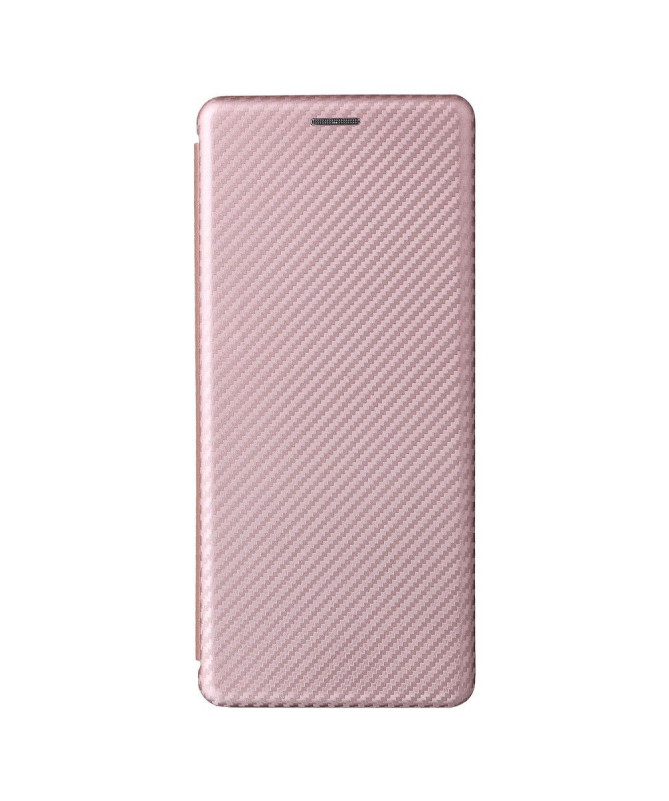 Housse Sony Xperia Pro-I simili cuir fibre de carbone