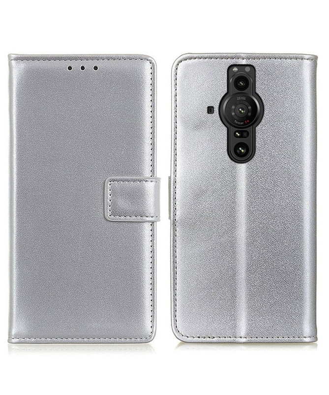 Housse Sony Xperia Pro-I simili cuir basique