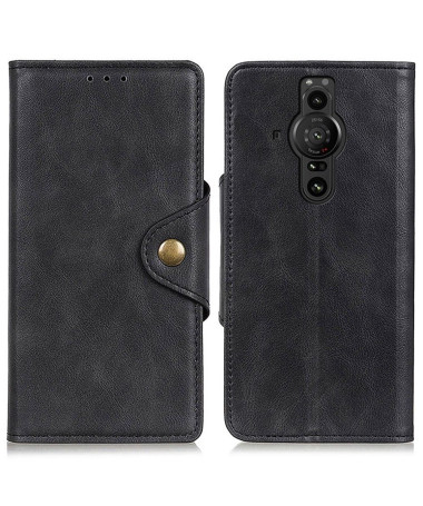 Housse Sony Xperia Pro-I Full Protect Simili Cuir Mat