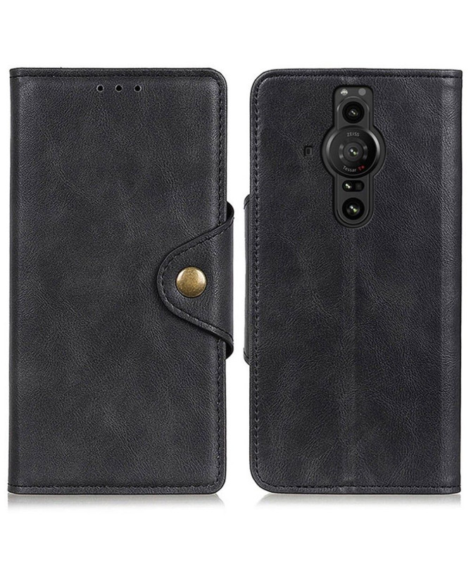 Housse Sony Xperia Pro-I Full Protect Simili Cuir Mat