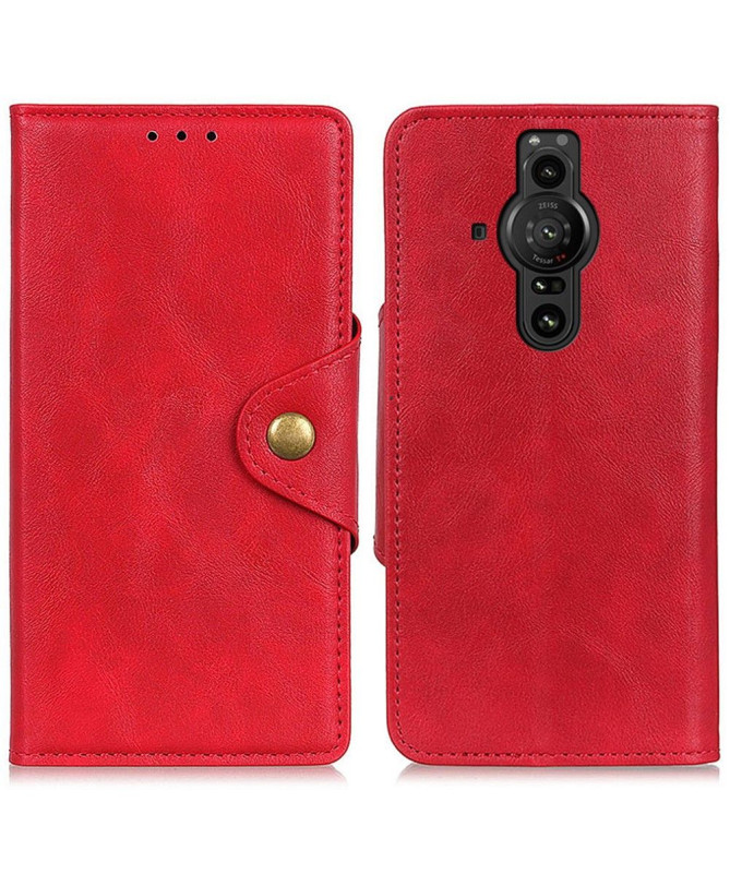 Housse Sony Xperia Pro-I Full Protect Simili Cuir Mat