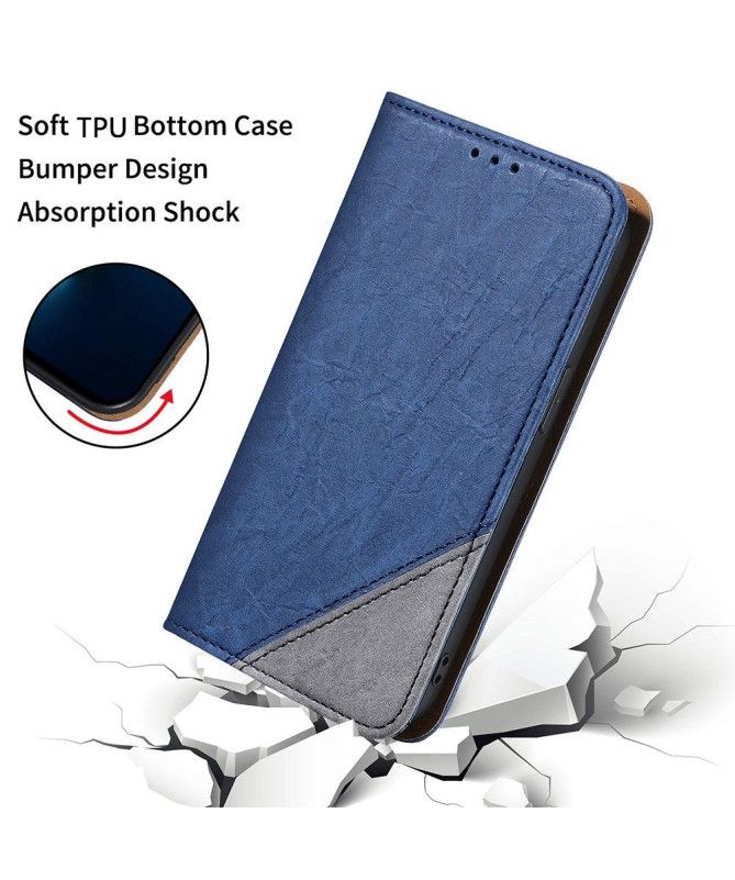 Housse Sony Xperia Pro-I flip cover simili cuir rétro