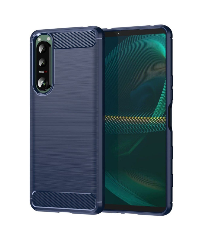 Coque Sony Xperia 5 III flexible effet brossé