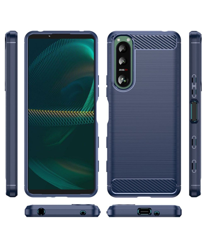 Coque Sony Xperia 5 III flexible effet brossé