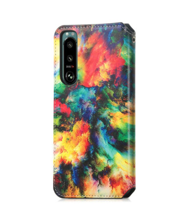 Housse Sony Xperia 5 III Nuage iridescent