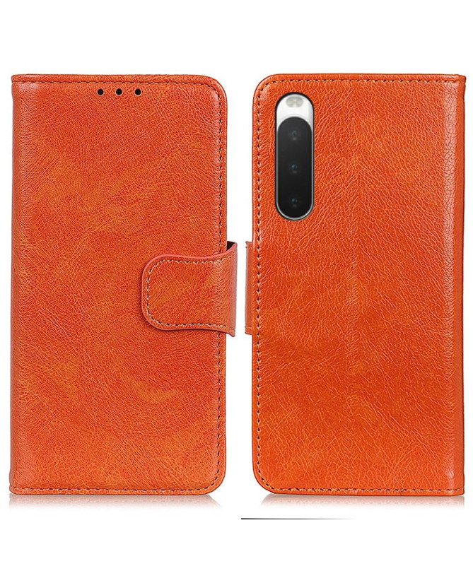 Housse Sony Xperia 10 IV Style Cuir Vieilli