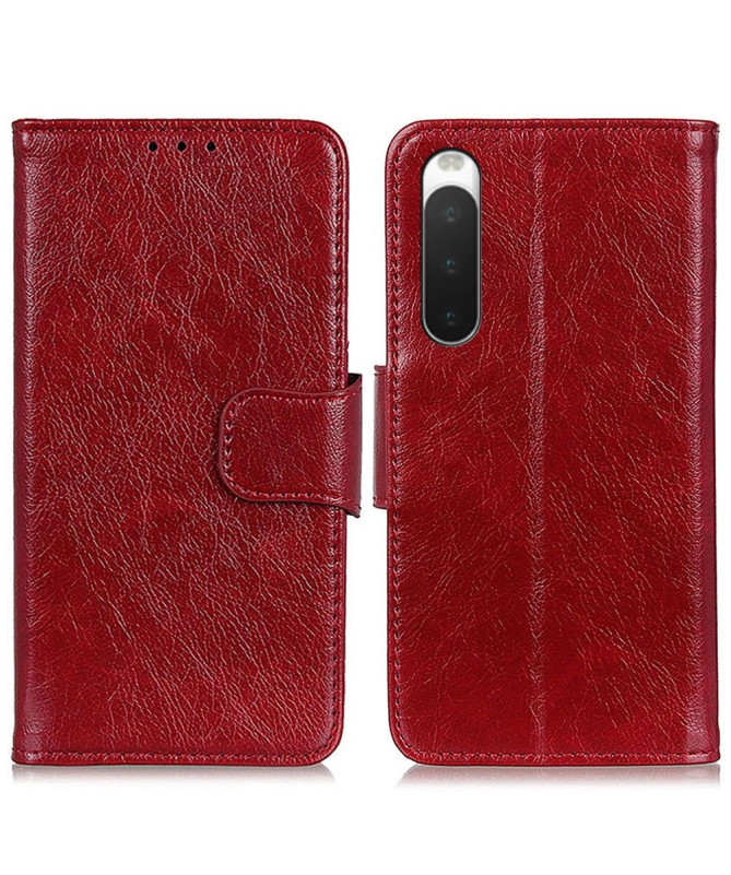 Housse Sony Xperia 10 IV Style Cuir Vieilli
