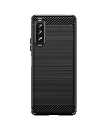 Coque Sony Xperia 10 IV effet brossé silicone