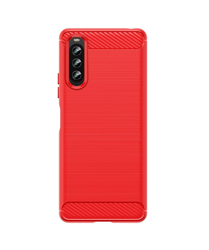 Coque Sony Xperia 10 IV effet brossé silicone