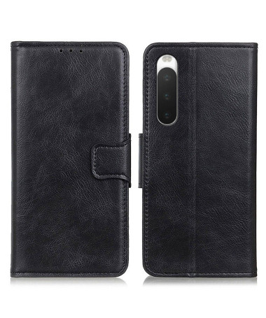 Housse Sony Xperia 10 IV Folio Simili Cuir Fonction Support