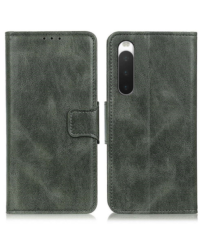 Housse Sony Xperia 10 IV Folio Simili Cuir Fonction Support