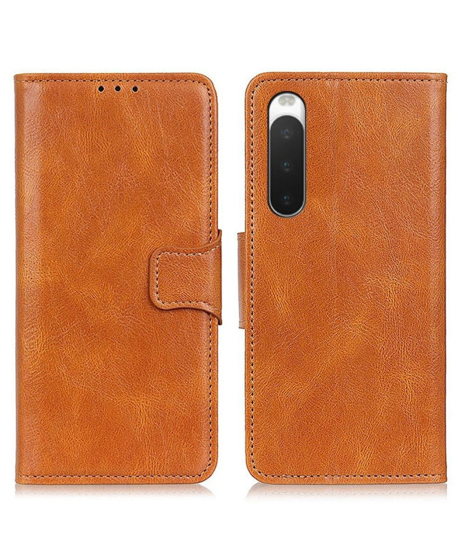 Housse Sony Xperia 10 IV Folio Simili Cuir Fonction Support