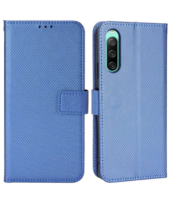 Housse Sony Xperia 10 IV LUCINDA Rabat Porte-Cartes