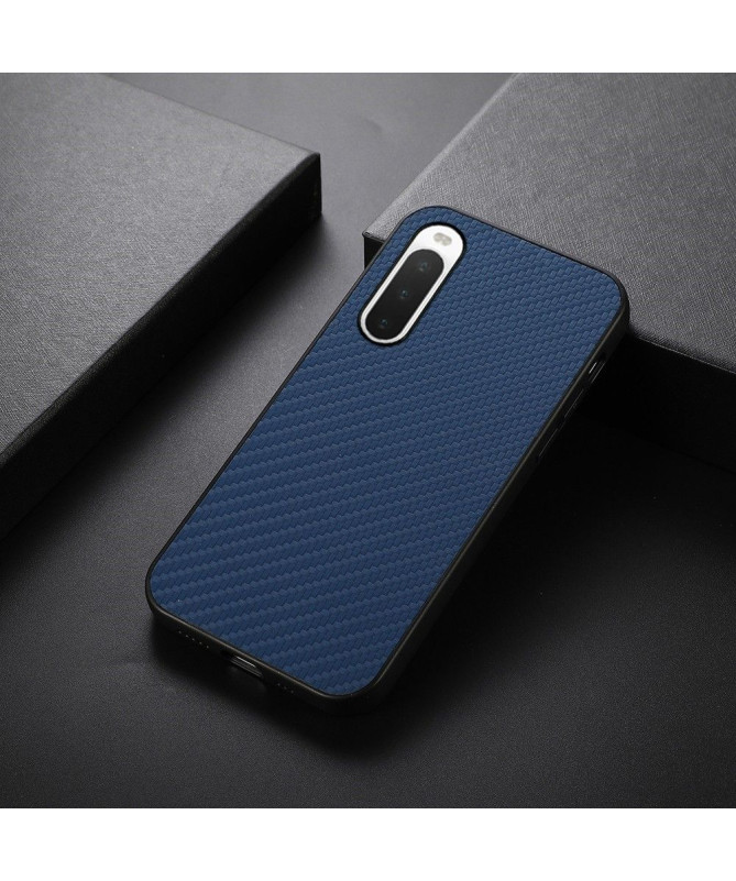 Coque Sony Xperia 10 IV Style Fibre de Carbone
