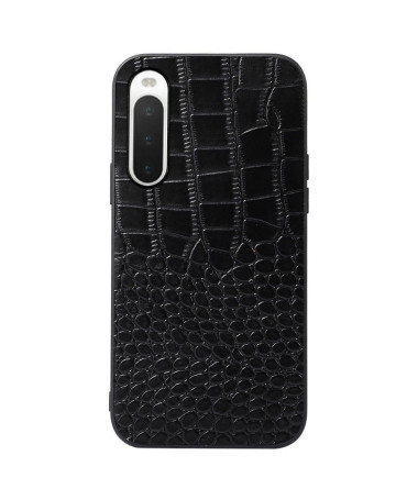 Coque Sony Xperia 10 IV Colette Cuir Effet Croco