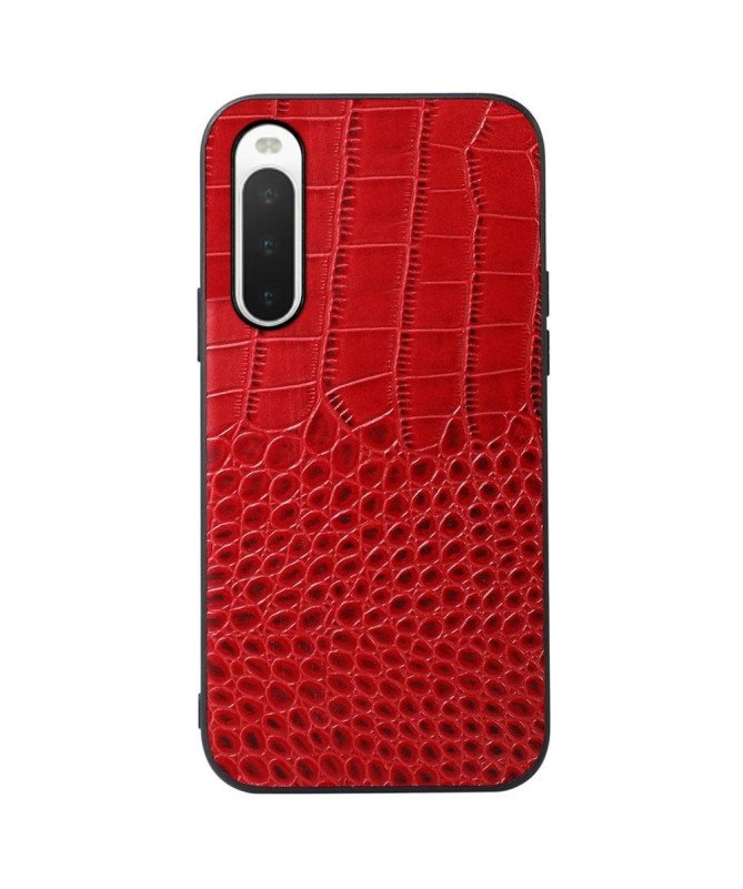 Coque Sony Xperia 10 IV Colette Cuir Effet Croco