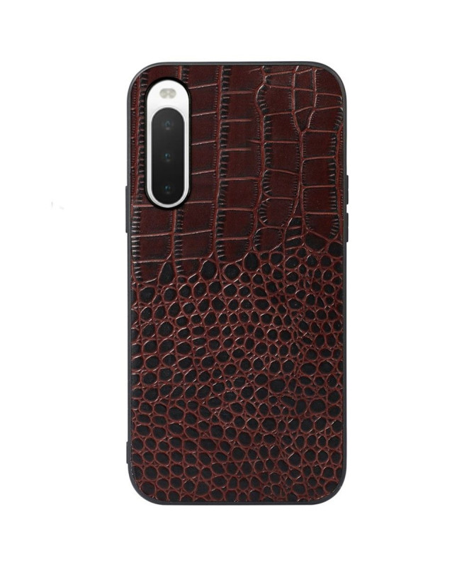 Coque Sony Xperia 10 IV Colette Cuir Effet Croco