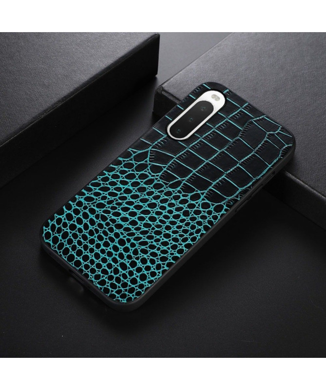 Coque Sony Xperia 10 IV Colette Cuir Effet Croco