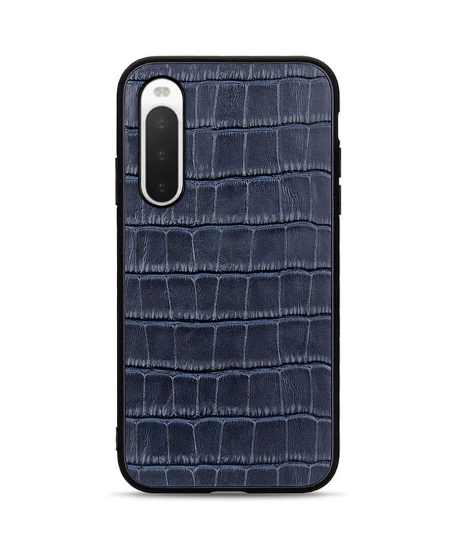 Coque Sony Xperia 10 IV Chic aspect peau de croco