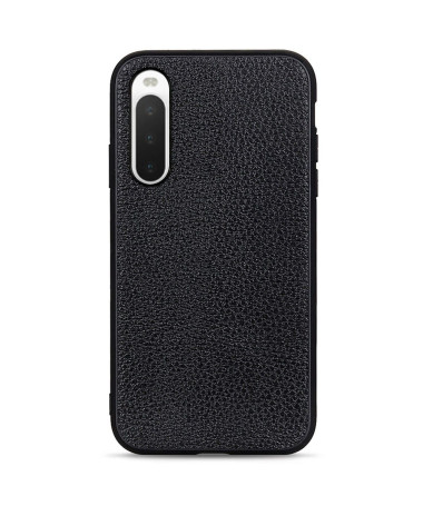 Coque Sony Xperia 10 IV Cuir Grainé