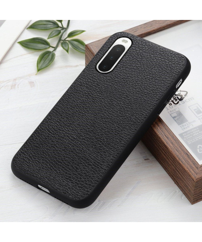 Coque Sony Xperia 10 IV Cuir Grainé