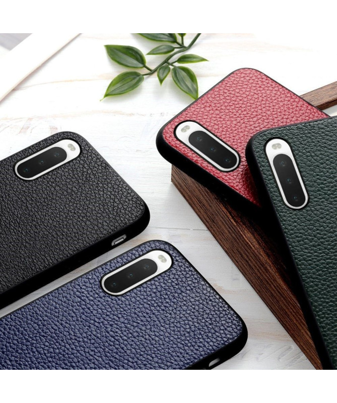 Coque Sony Xperia 10 IV Cuir Grainé