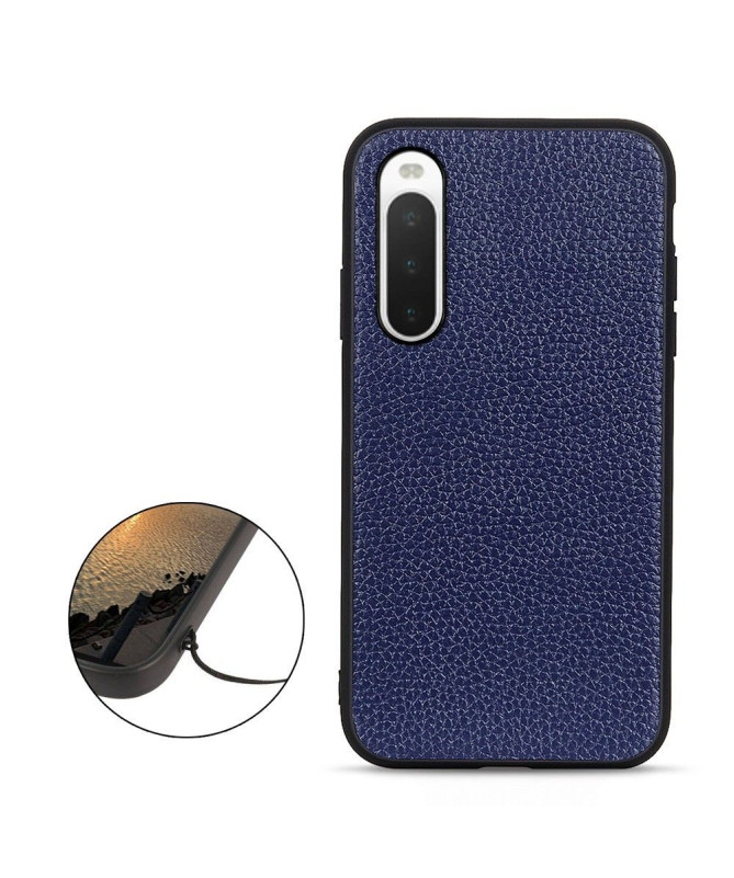 Coque Sony Xperia 10 IV Cuir Grainé