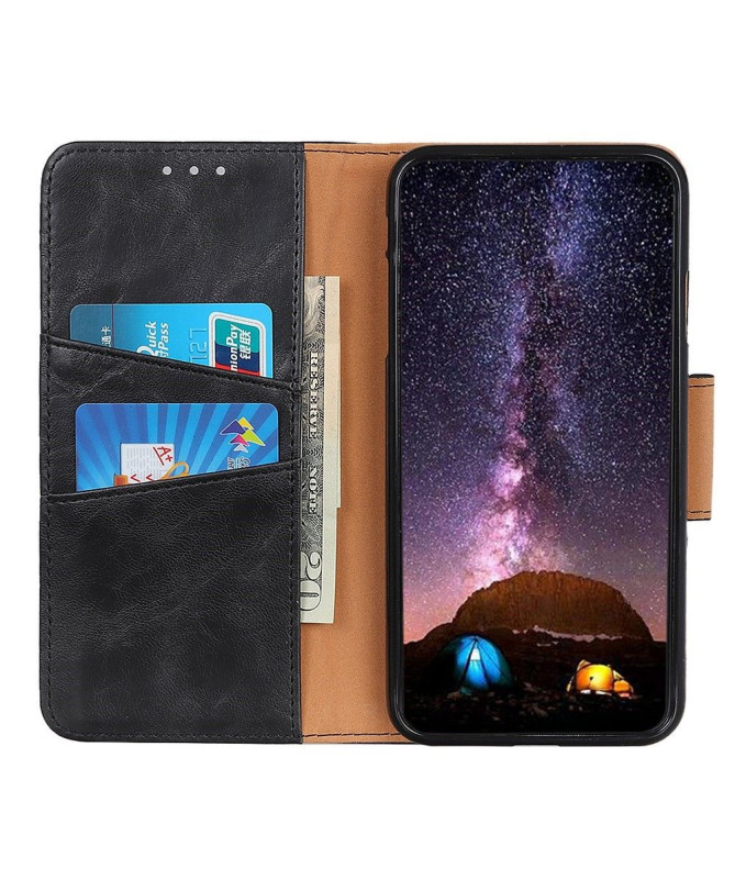 Étui Sony Xperia 10 IV Edouard simili cuir classique