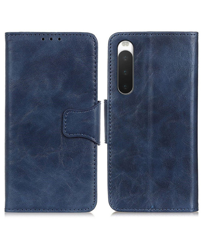 Étui Sony Xperia 10 IV Edouard simili cuir classique