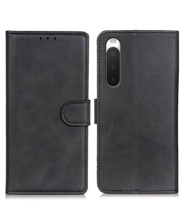 Housse Sony Xperia 10 IV Marius effet cuir mat