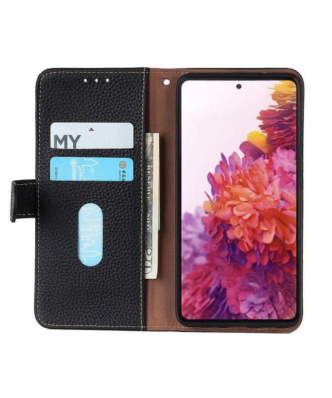 Housse Sony Xperia 10 IV Cuir Grainé KHAZNEH