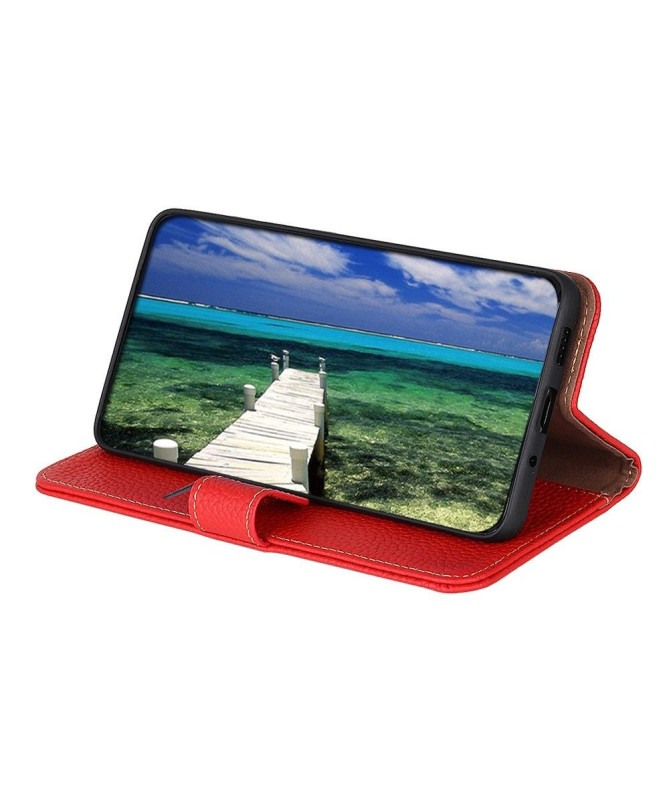 Housse Sony Xperia 10 IV Cuir Grainé KHAZNEH