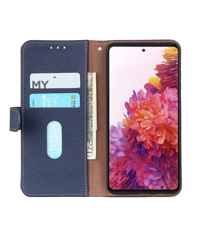 Housse Sony Xperia 10 IV Cuir Grainé KHAZNEH