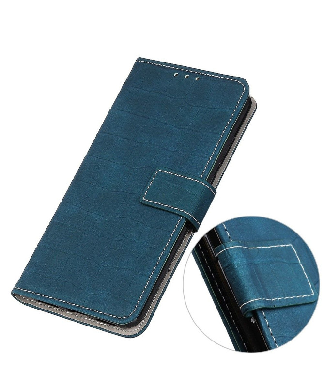 Housse Sony Xperia 10 IV Aspect Croco coutures