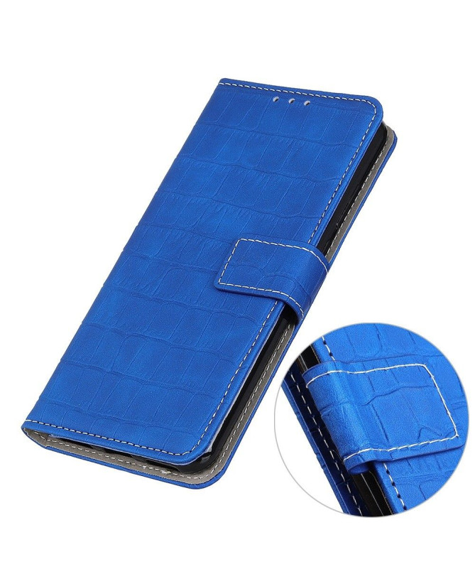 Housse Sony Xperia 10 IV Aspect Croco coutures