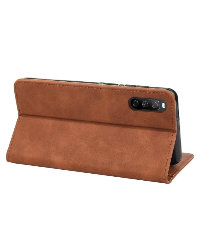 Housse Sony Xperia 10 IV Business Folio simili cuir