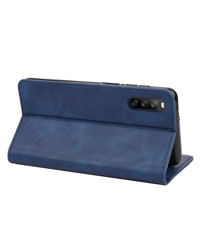 Housse Sony Xperia 10 IV Business Folio simili cuir