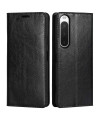 Housse Sony Xperia 10 IV Cuir Porte Cartes Fonction Support