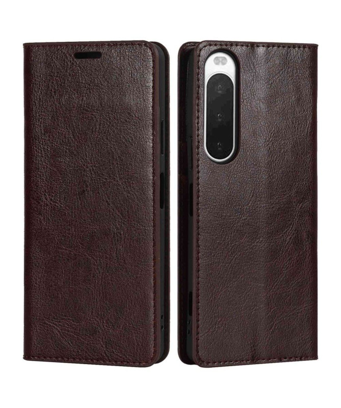 Housse Sony Xperia 10 IV Cuir Porte Cartes Fonction Support