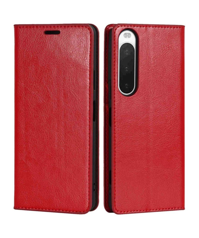 Housse Sony Xperia 10 IV Cuir Porte Cartes Fonction Support