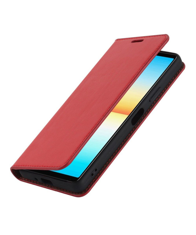 Housse Sony Xperia 10 IV Cuir Porte Cartes Fonction Support